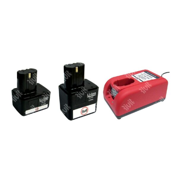 RIV790-PERÇİN SOMUNLARI İÇİN PİLLİ ALET M4/M5/M6 + PİL 14.4V RIV790 - Görsel 5