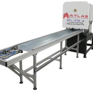 ATL-CTS-A  H-TYPE  FULL OTOMATİK ASANSÖR PANEL OMEGA VE ASKI SACI KENETLEME PRESİ