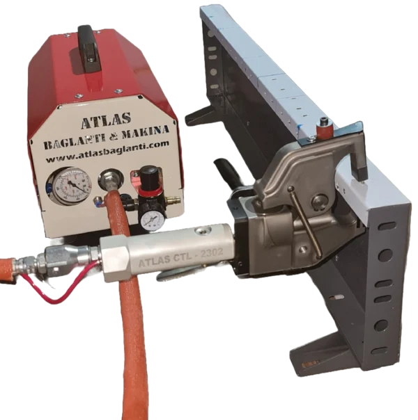 ATL-CTS-B 2302 - EL TİPİ HİDROLİK BÜYÜK KENETLEME MAKİNASI