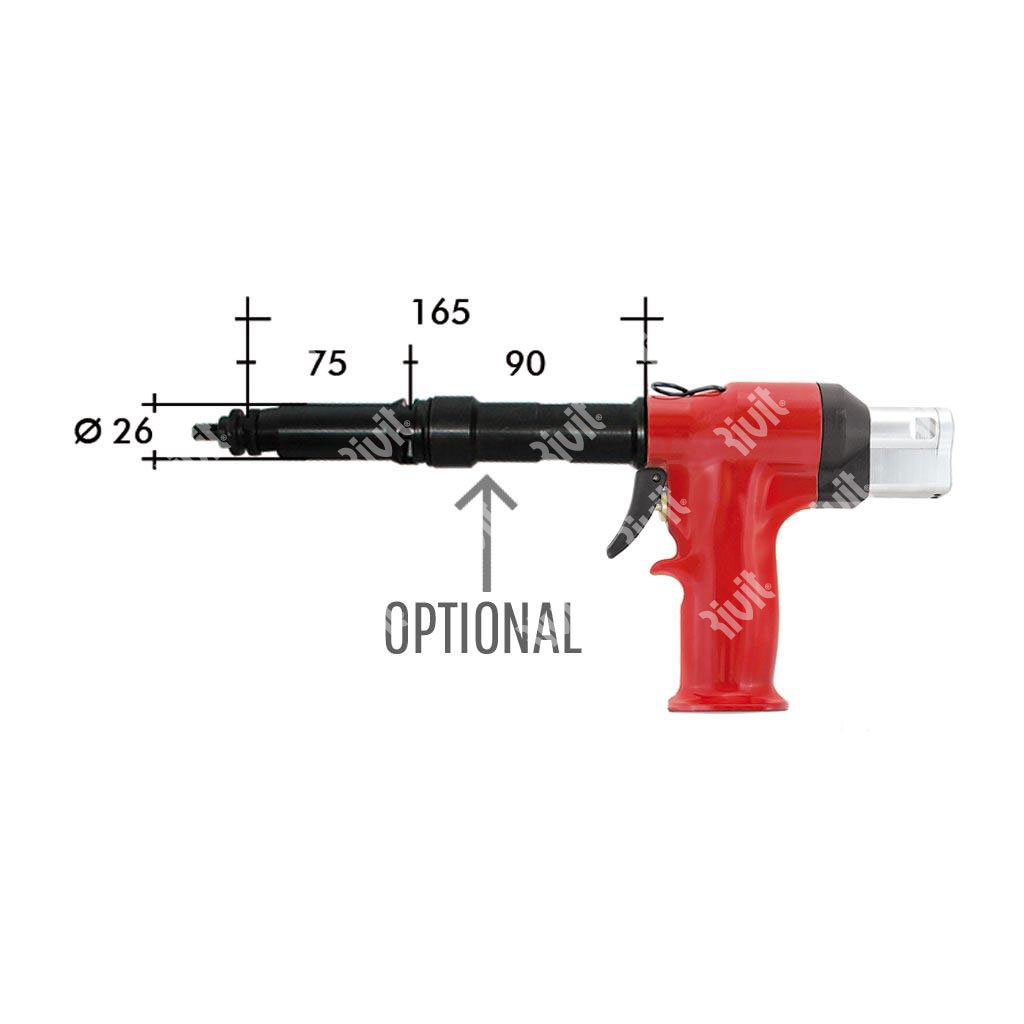 Rivit RIV938 HAVALI SOMUN PERÇİN MAKİNASI M3-M10 - Görsel 4