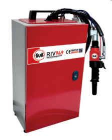 RİVİT RIV949 HAVALI VERTİKAL BUSTERLİ SOMUN PERÇİN MAKİNASI M3-M12