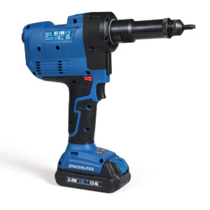 Bralo BT-18N Şarjlı Somun Perçin Makinesi (M3-M10 Kitli)